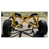 G - DLX Airless Kayak/Canoe Transport Cart - Quad Wheel