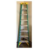 G - Werner 5908 MK7/10 8 ft Fiberglass Step Ladder Non-Conductive
