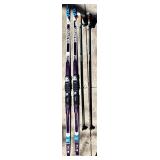 Salomon RS7 Nordic Skis - 174 cm w/ Prolink Bindings - 2 Pair Set