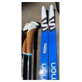Salomon RS7 Nordic Skis - 174 cm w/ Prolink Bindings - 2 Pair Set