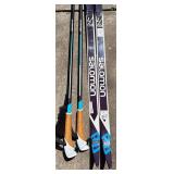 Salomon RS7 Nordic Skis - 174 cm w/ Prolink Bindings - 2 Pair Set