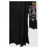 UBR1 - Peruvian Connection - XL Folkloric Crochet Pullover - New with Tags