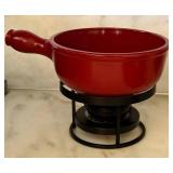 K - Emile Henry La Fondue Pot - Poterie Culinaire France - Fondue Set