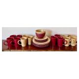 DR - Signature Sorrento Debby Segura 2001 Dinnerware Set - 6 Plates, 4 Salad Plates, 2 Bowls, 14 Mugs