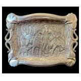 K - Arthur Court Design Aluminum Elephant Clutch Tray - Vintage 1987