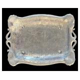 K - Arthur Court Design Aluminum Elephant Clutch Tray - Vintage 1987