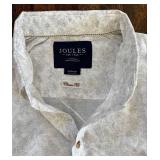 UBR1 - Joules Floral Print Short Sleeve Shirts - Medium - Set of 2
