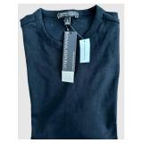 UBR1 - Banana Republic Performance Knit T-Shirts - 3-Pack Size S - White x 2 & Navy