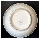 K - Miramarc Italian Decorative Serving Bowl - Apples & Butterflies, 13 in Diameter