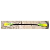 G - Werner Camano 2-Piece Straight Touring Kayak Paddle - Citrus