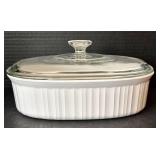 DR - CorningWare French White 3-Piece Covered Casserole Set