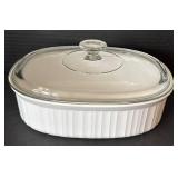 DR - CorningWare French White 3-Piece Covered Casserole Set