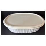 DR - CorningWare French White 3-Piece Covered Casserole Set