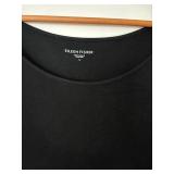 UBR2 - Eileen Fisher Long Dresses - Black & Charcoal - Size L - 2-Pack