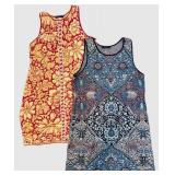 UBR2 - Peruvian Connection XL Sleeveless Dresses (Lot of 2)