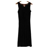 UBR1 - April Cornell XL Sleeveless Velvet Floral Maxi Dress