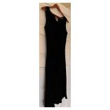 UBR1 - April Cornell XL Sleeveless Velvet Floral Maxi Dress