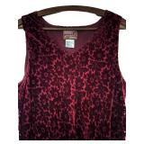 UBR1 - April Cornell Velvet Dress - Floral Print - Size Large