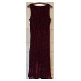 UBR1 - April Cornell Velvet Dress - Floral Print - Size Large
