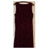UBR1 - April Cornell Velvet Dress - Floral Print - Size Large