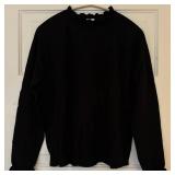 UBR1 - Garnet Hill Cashmere Sweaters - Black & Mustard - XL