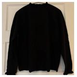 UBR1 - Garnet Hill Cashmere Sweaters - Black & Mustard - XL