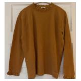 UBR1 - Garnet Hill Cashmere Sweaters - Black & Mustard - XL
