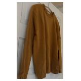 UBR1 - Garnet Hill Cashmere Sweaters - Black & Mustard - XL