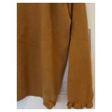 UBR1 - Garnet Hill Cashmere Sweaters - Black & Mustard - XL