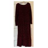 UBR1 - Peruvian Connection Maxi Dress - 100% Pima Cotton - Made in Peru - Size Large