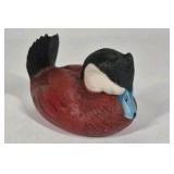 Ruddy Duck Decoy George Kruth Danbury Mint North American Ducks