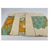Tarot Theme Cloth Wall Hangings The Sun The Moon Star Textile Set