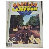 National Lampoon October 1977 Magazine Beatles Abbey Road Parody Cover Humor