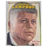 National Lampoon February 1977 Magazine Grand Fifth Term Inaugural Issue JFK Cover