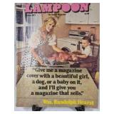 National Lampoon January 1977 Magazine Humor Satire Wm Randolph Hearst Quote Cover
