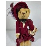 Boyds Bears Gabrielle Brass Button Bear Plush Victorian Dress