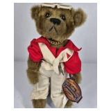 Boyds Bears Nick Brass Button Bear Plush Vest Outfit 1900s Tag