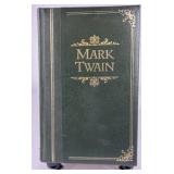 Mark Twain Classic Works Collection Tom Sawyer Huckleberry Finn Leatherbound Hardcover