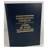 Commanding Generals and Chiefs of Staff Portraits Biographical Sketches Military Book