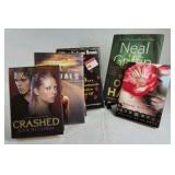 Book Lot Crashed Robin Wasserman Neal Griffin Bloody Valentine Dan Wells Fiction Novels