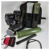Tippmann Paintball Hopper Loader Pods Barrel Bag Gear Lot