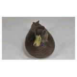 Black Duck Decoy George Kruth Danbury Mint North American Ducks