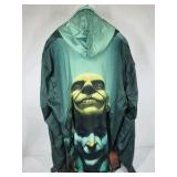 The Mask Jim Carrey Graphic Hoodie Green Movie Pullover Sweatshirt XXL