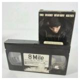 VHS Movie Lot 8 Mile Scarface Jerry Maguire ET Titanic Films