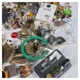 Mixed Fashion Jewelry Lot Earrings Bracelets Rings Beaded Rhinestone Assorted  Description: