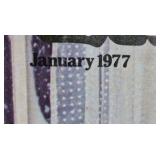 National Lampoon January 1977 Magazine Humor Satire Wm Randolph Hearst Quote Cover