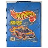 Vintage Hot Wheels Mattel Carry Case Die Cast Car Lot Racing Toy Storage Box