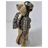 Boyds Bears Bennett Brass Button Bear Plush Class of 2000 Outfit Tag