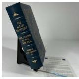 The Age of Roosevelt The Coming of the New Deal Arthur M. Schlesinger Jr Easton Press Leatherbound Hardcover