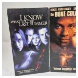 VHS Movie Lot Seven Usual Suspects Snow Falling on Cedars Drama Thriller Films